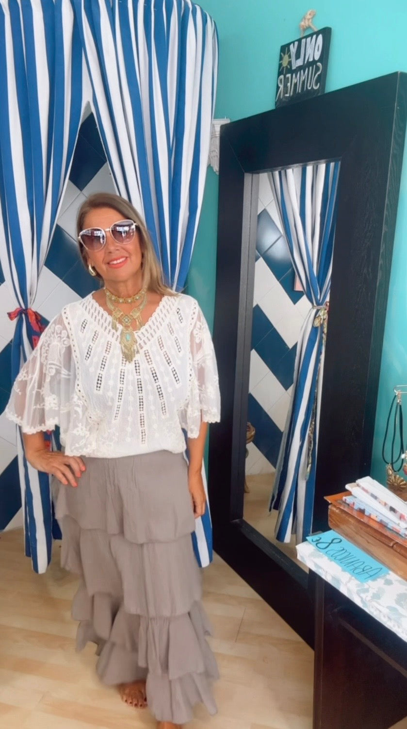 Falda VOLANTES