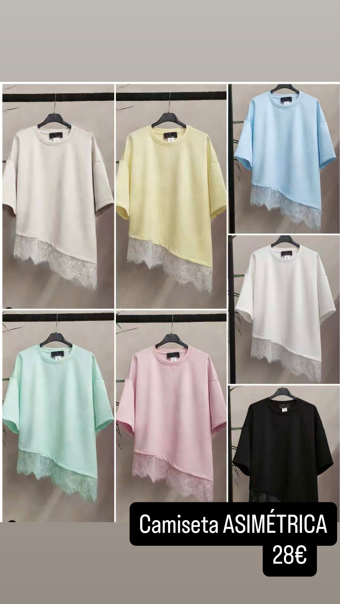 Camiseta ASIMÉTRICA