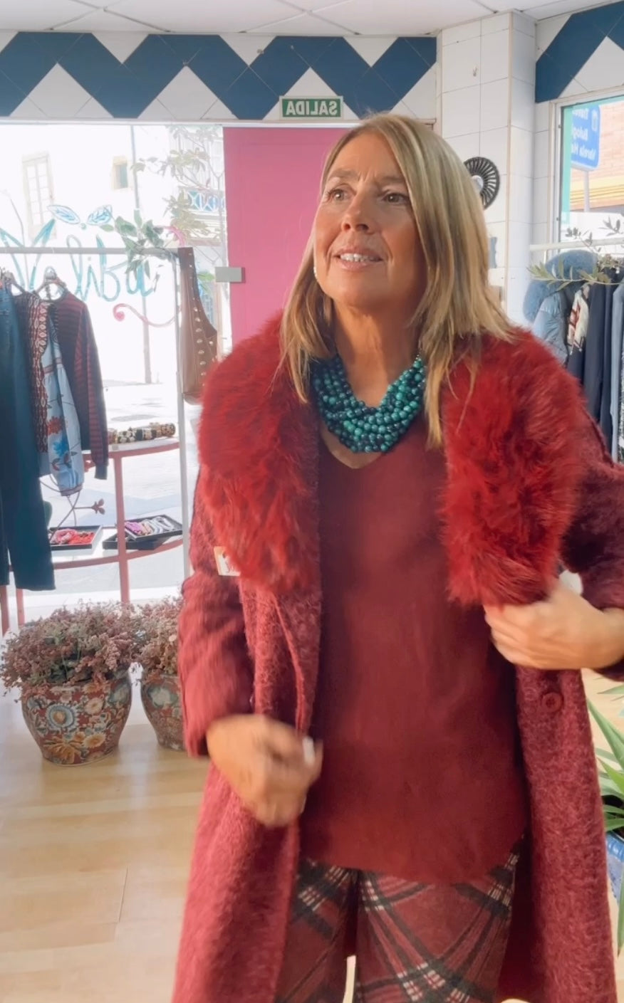 Abrigo MOHAIR