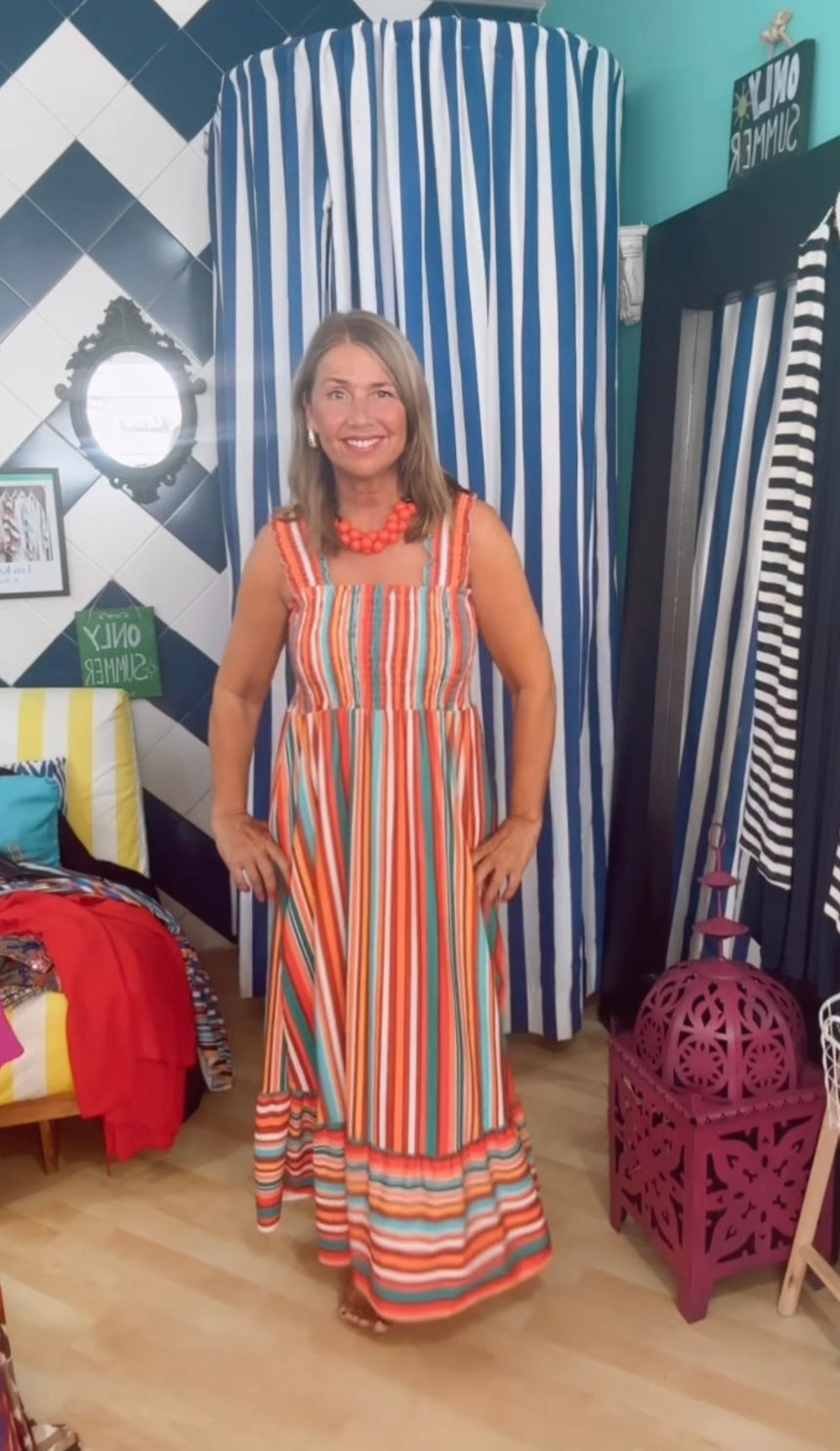 Vestido RAYAS