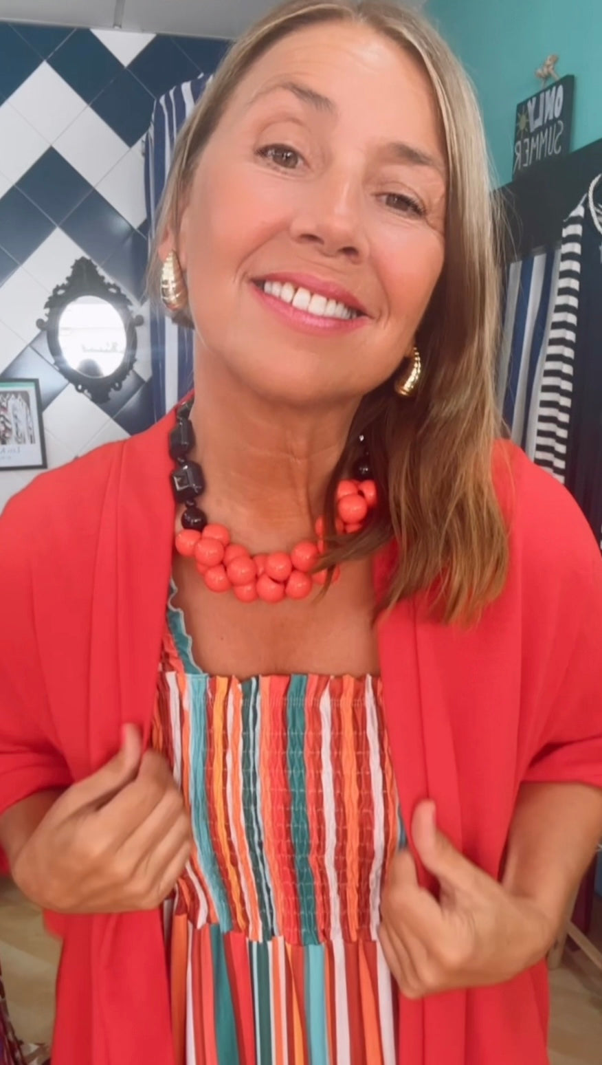Vestido RAYAS