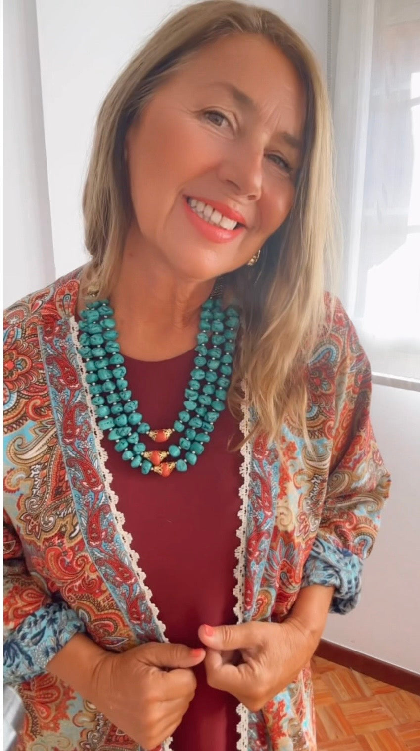 Kimono CACHEMIRE
