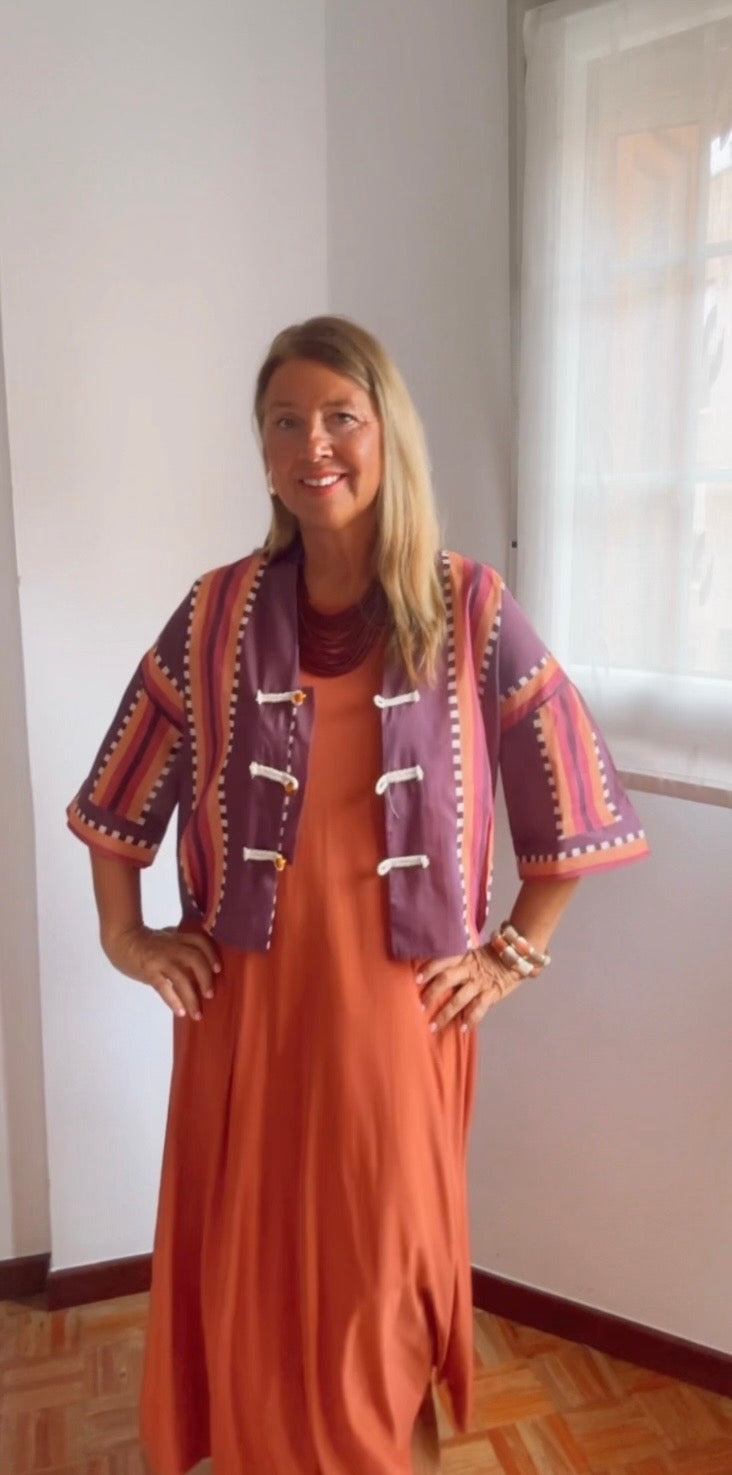 Chaqueta kimono AZTECA