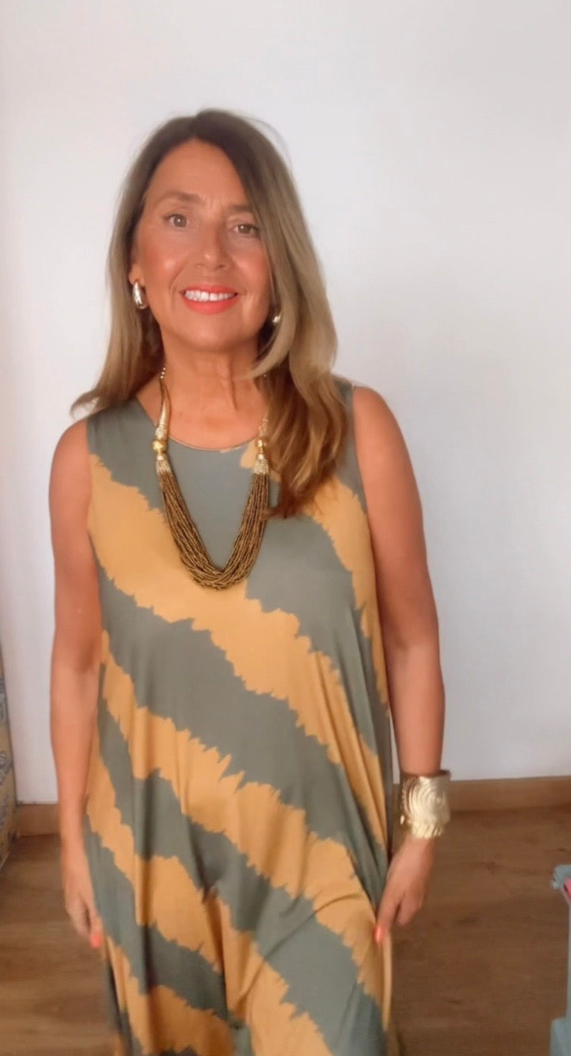 Vestido TIE -DIE