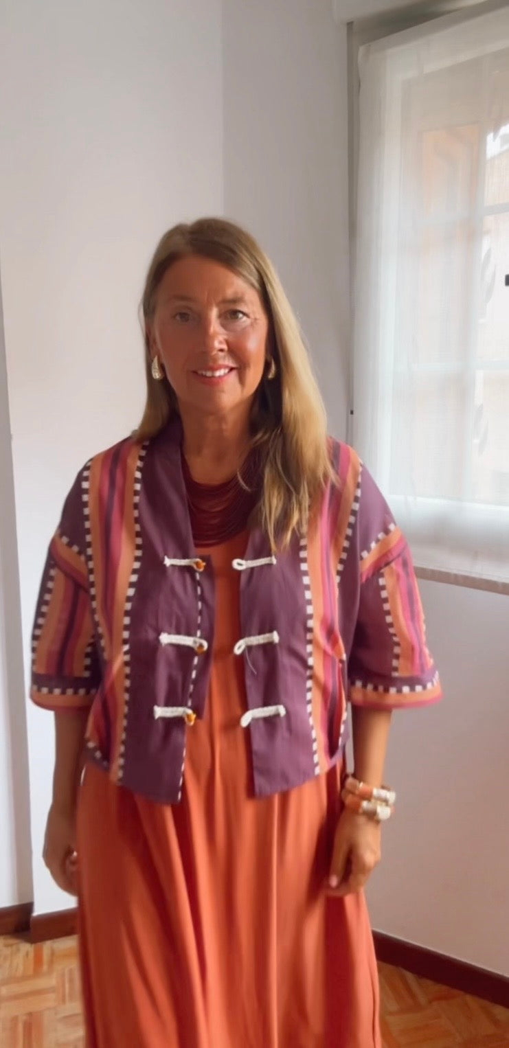 Chaqueta kimono AZTECA