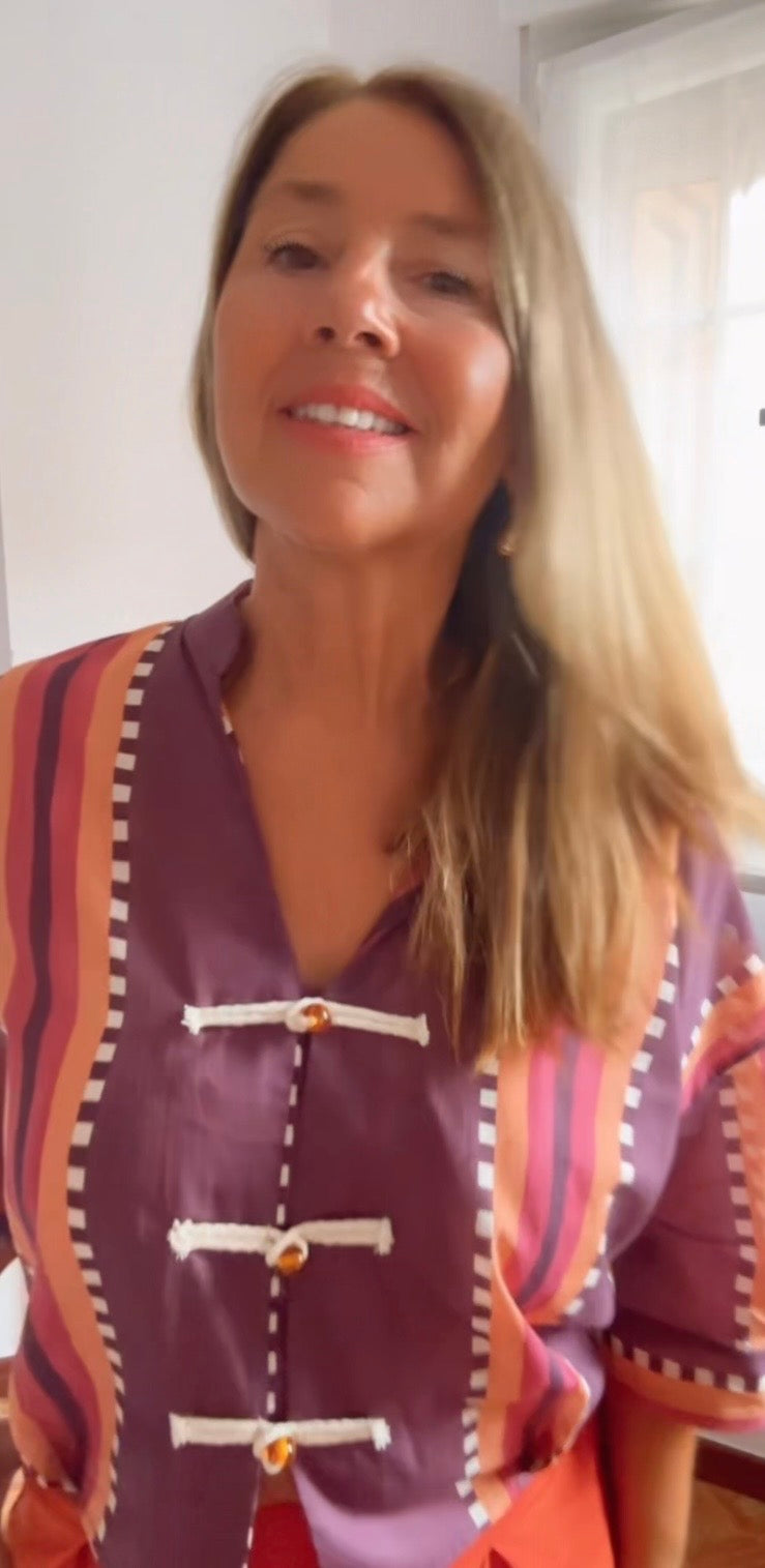 Chaqueta kimono AZTECA