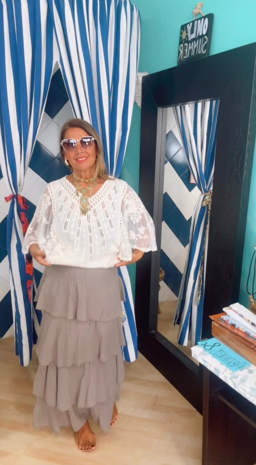 Falda VOLANTES