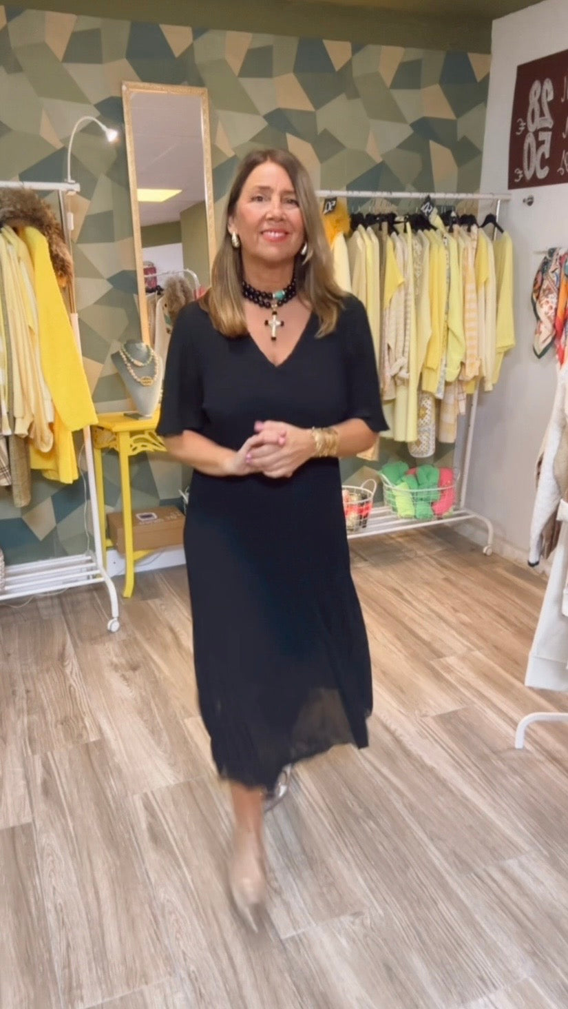 Vestido PLISADO