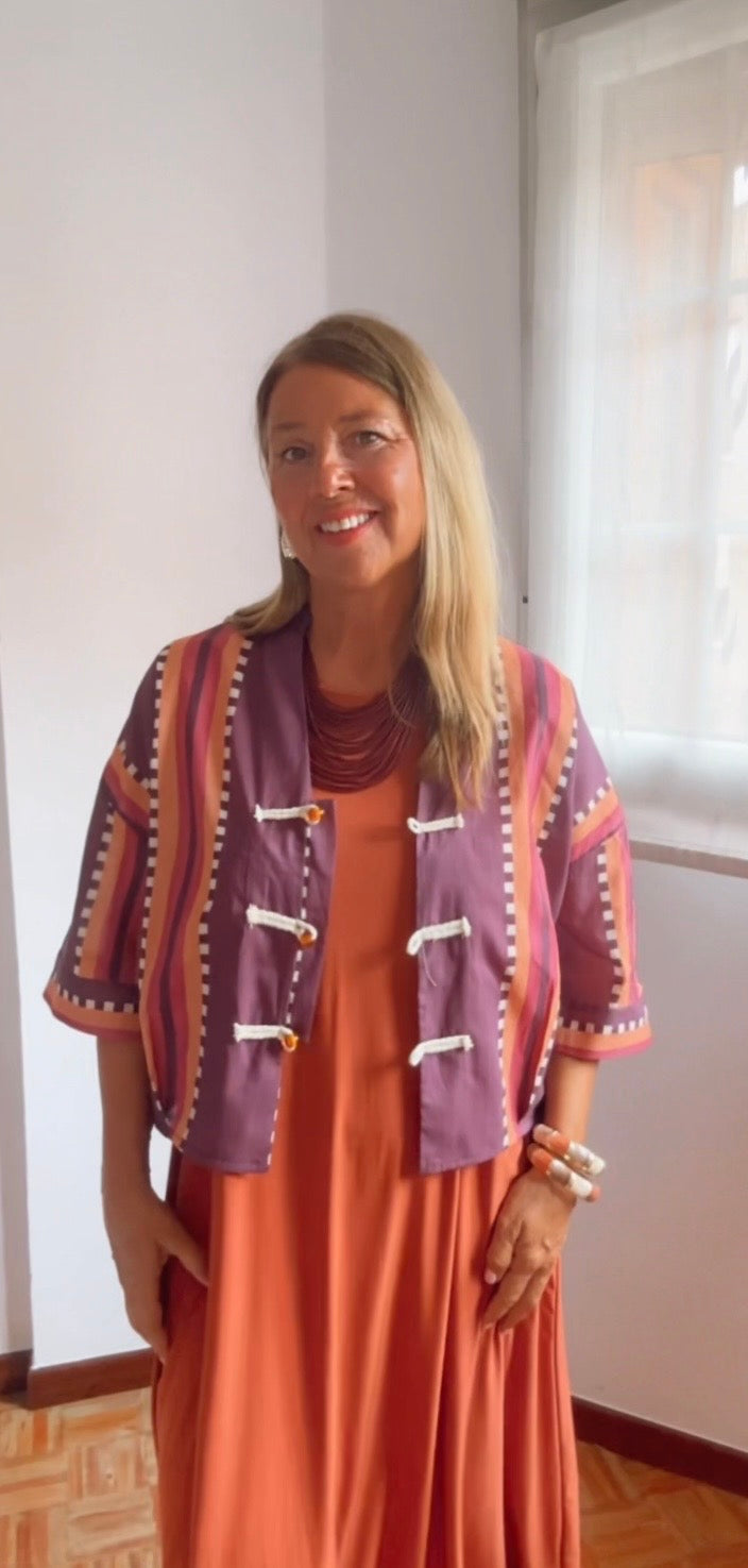 Chaqueta kimono AZTECA