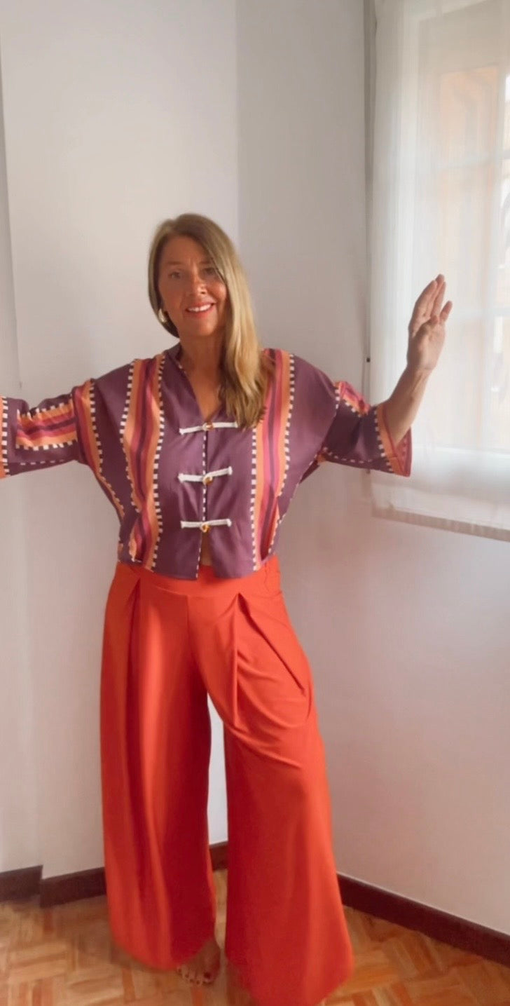 Chaqueta kimono AZTECA