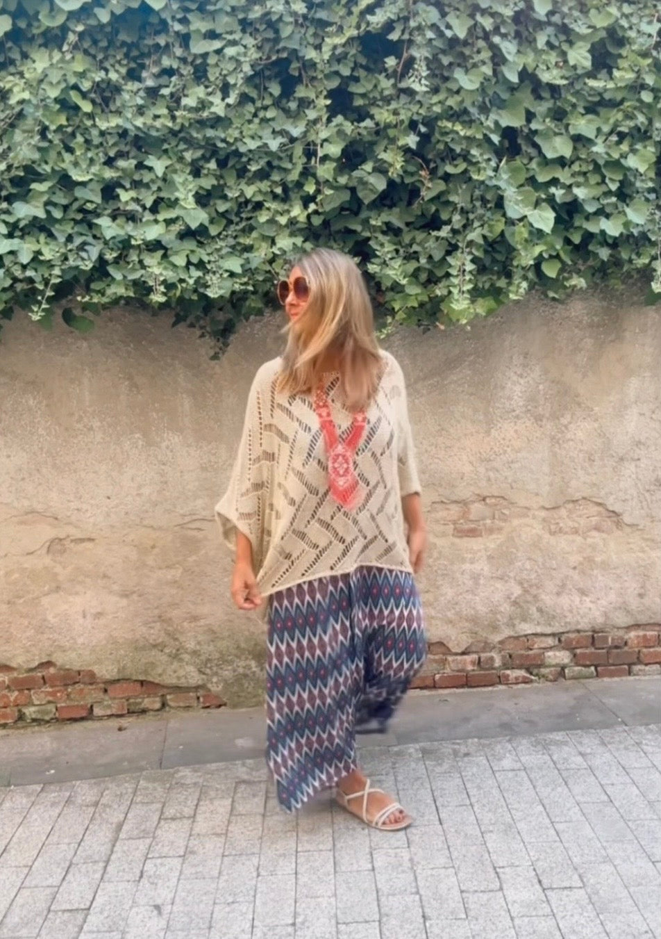 Poncho CALADO lame