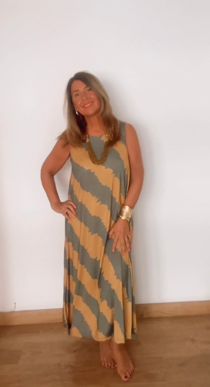 Vestido TIE -DIE