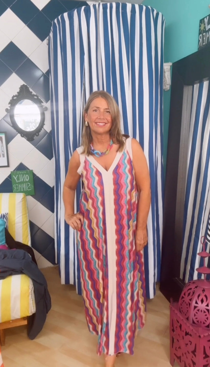 Vestido ZIG ZAG