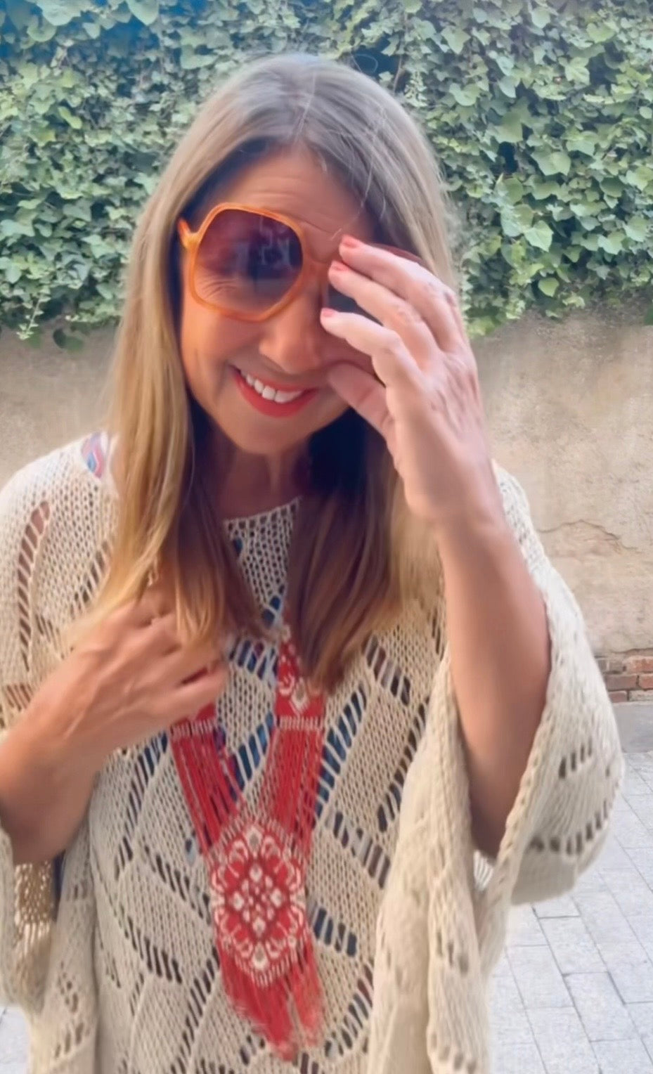 Poncho CALADO lame