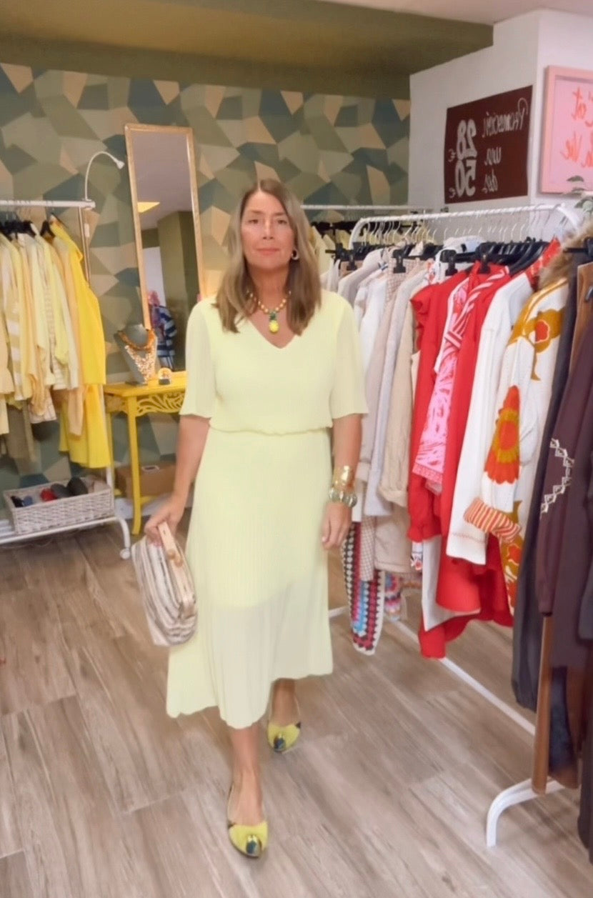 Vestido PLISADO