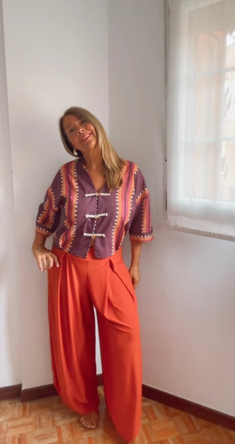 Chaqueta kimono AZTECA