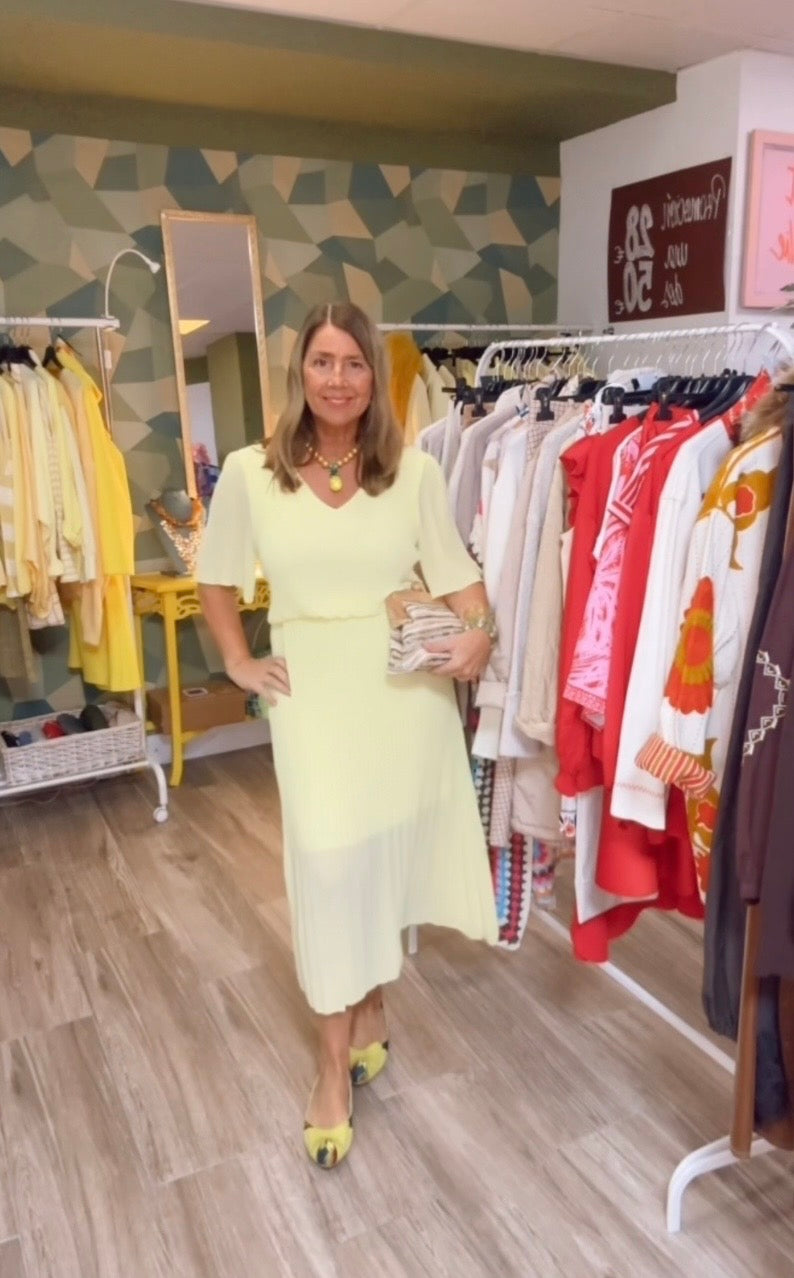 Vestido PLISADO