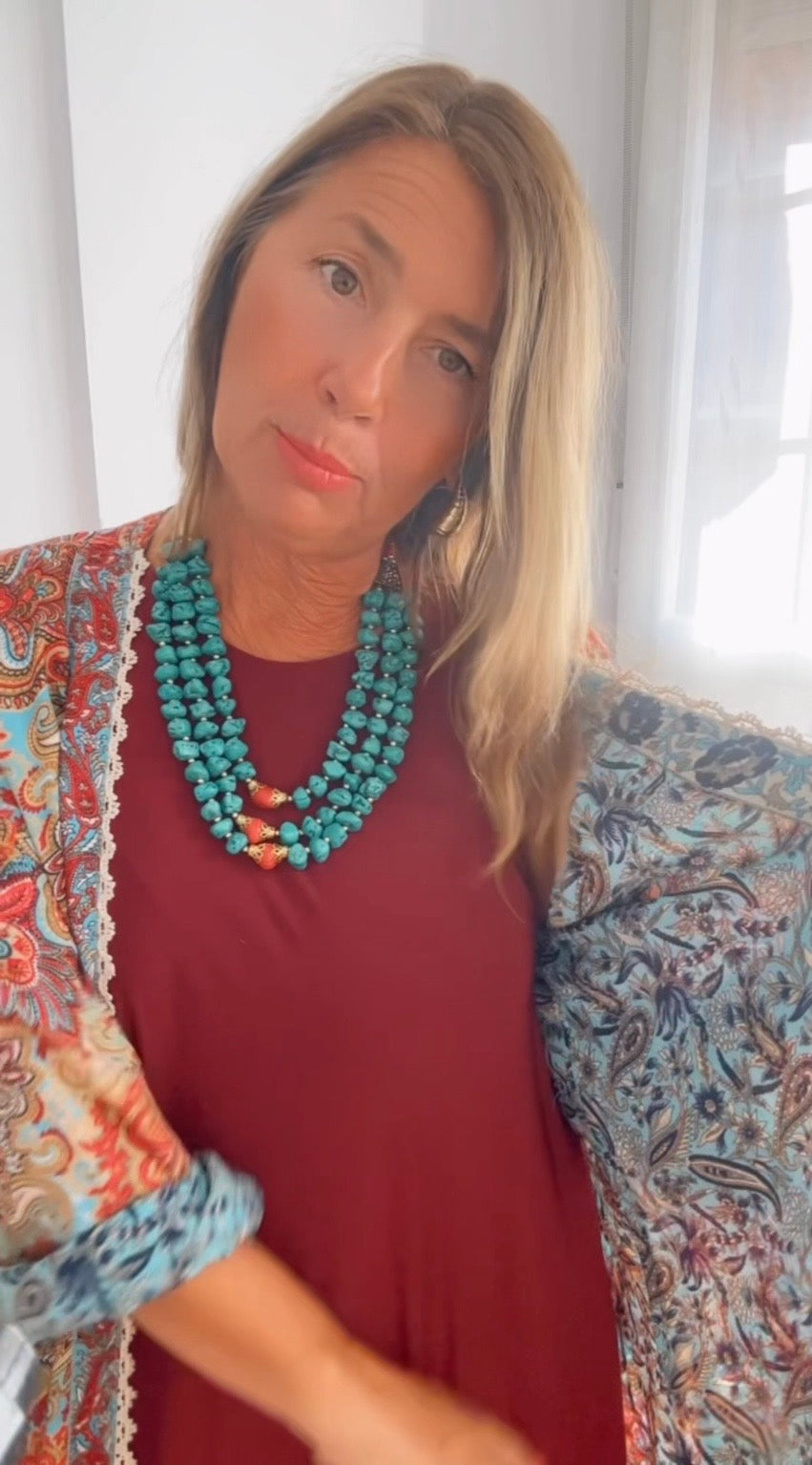 Kimono CACHEMIRE