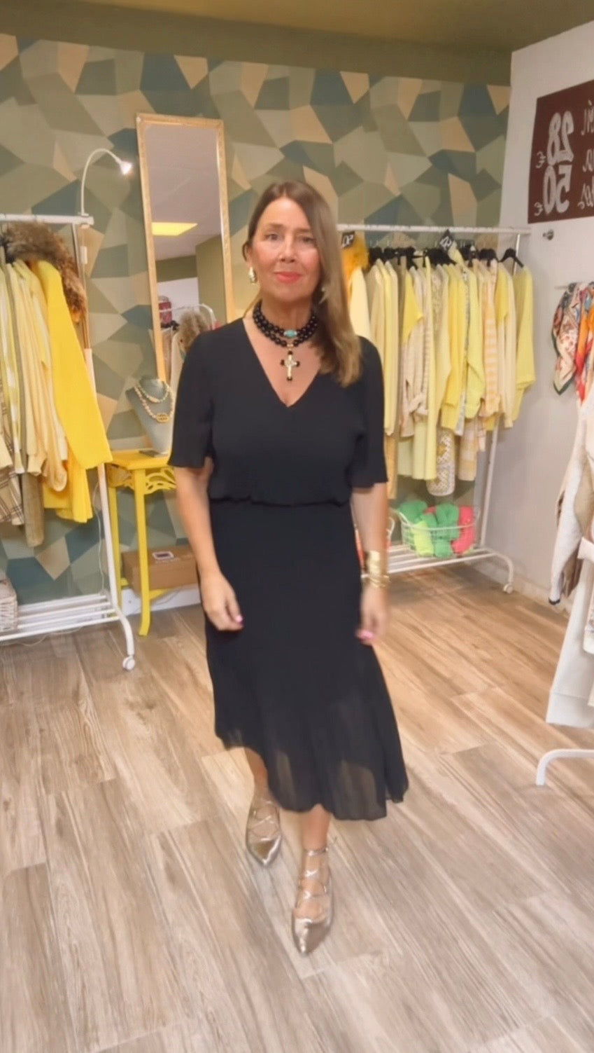 Vestido PLISADO