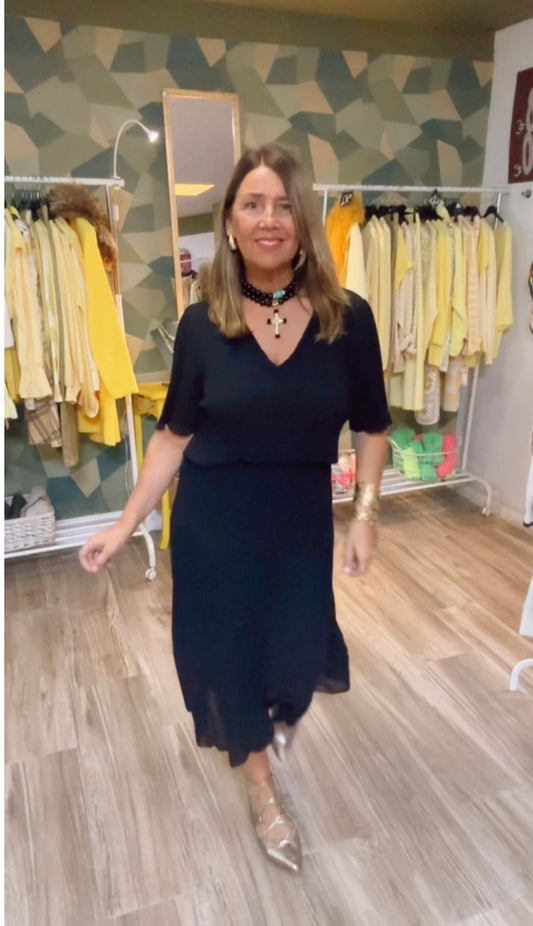 Vestido PLISADO