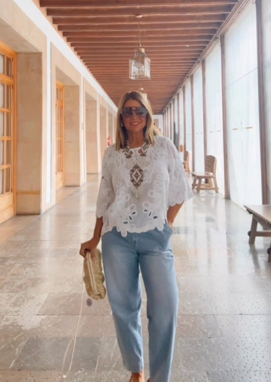 Blusa GUIPUR